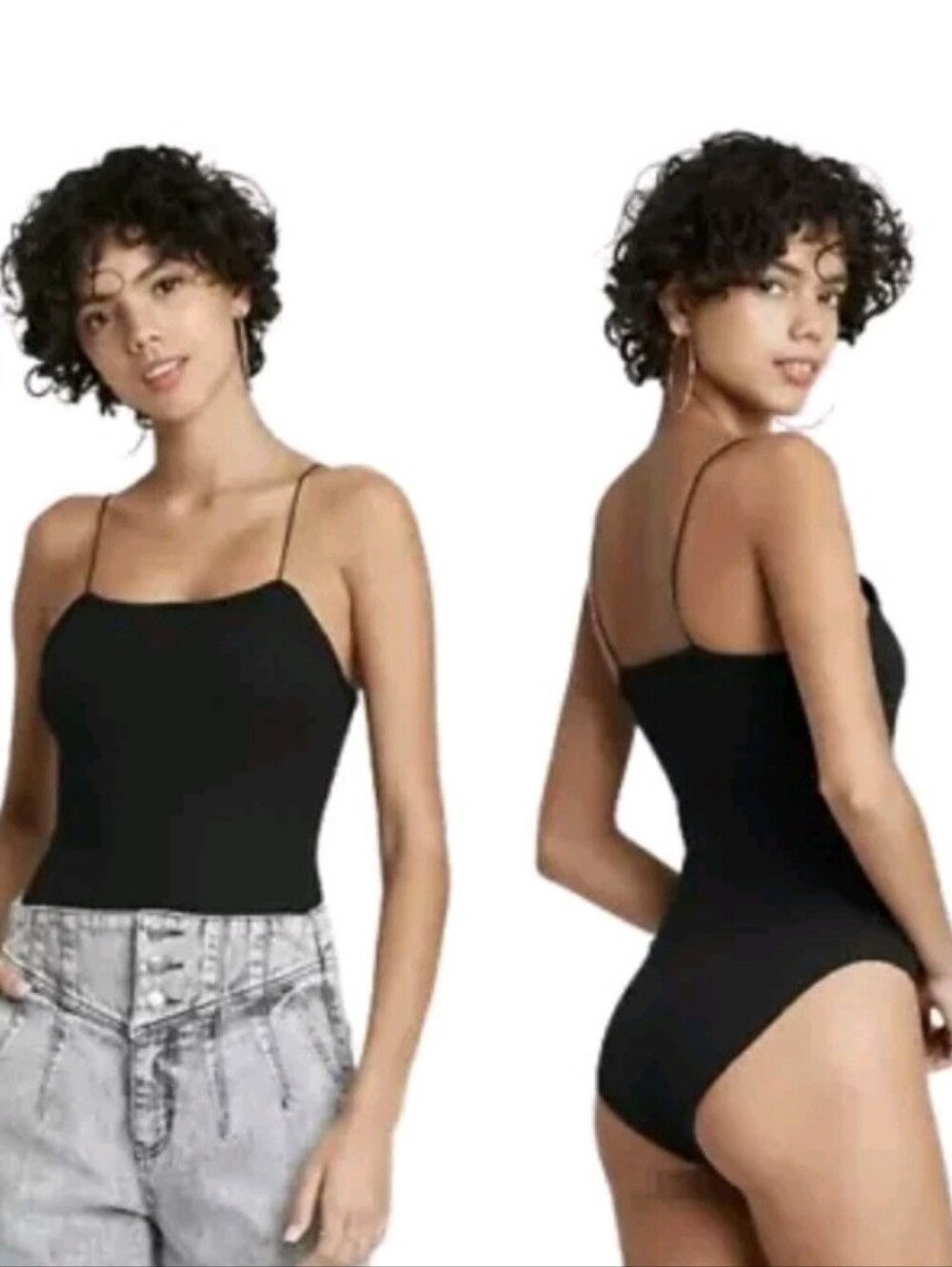 Wild Fable Black Bodysuit